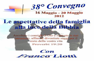Convegno Famiglie 2012