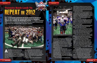 Toronto Rock Feature:  Can The Rock Repeat at NLL Champs?