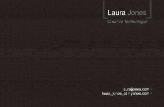 Portfolio of Laura Jones