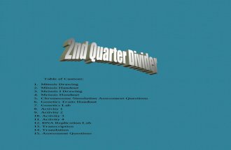Science Portfolio 2nd Quarter 2010-2011