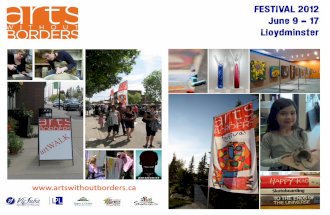 2012 Arts Without Borders Festival Guide