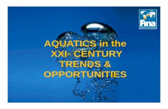 Aquatics in the 21st Century - Trends and Opportunities by Cornel Marculescu