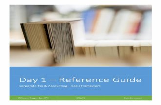 Day 1 - Reference Guide