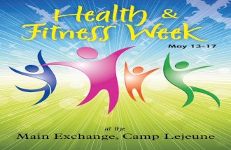 Health & Fitness Week - May 17-19