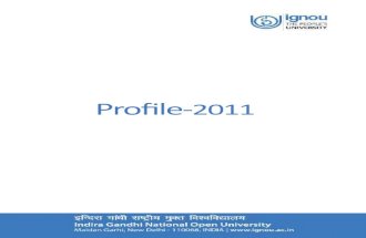 IGNOU Profile 2011