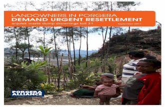 Indigenous Landowners release report demanding urgent resettlement