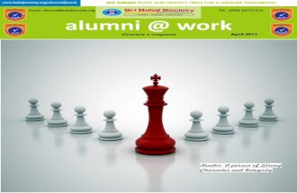 Alumni@work second issue