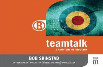 Bob Skinstad's Team Talk
