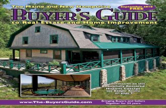 September 2010 Buyer's Guide to Real Estate