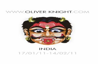 India travel log - Oliver Knight