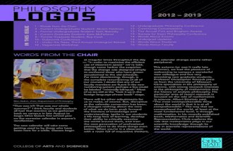 Philosophy Newsletter Fall 2012