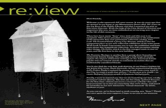 re:view E-Newsletter Fall 2007