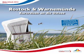 Kurzreisen Rostock und Warnemünde 2014