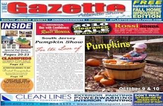 Atlantic Shore Gazette Sept-Oct issue