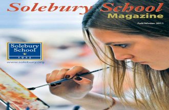 Solebury School Fall/Winter Magazine 2011