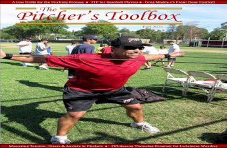 The Pitcher's Toolbox, Fall 2011