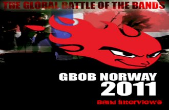 GBOB News Magazine #1 - Norway Finals 1