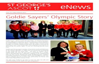 St George's eNews Issue 74 - 5/3/2013