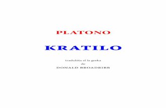Kratilo - Platono