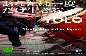 YOLO: Study in Japan