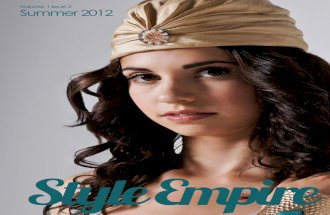 Style Empire: Volume 1, Issue 2 - Summer 2012