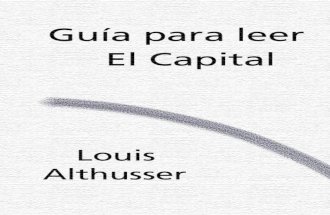 Althusser - Guia para leer El Capital