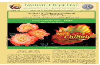 Nashville Rose Leaf October 2010