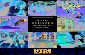 Hyde Schools Annual Report 2010-2011