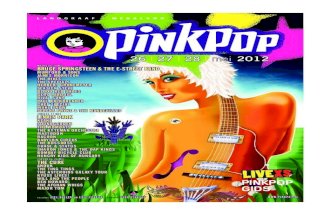LiveXS Pinkpop Gids 2012