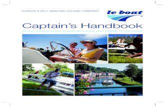 Le Boat Captain's Handbook