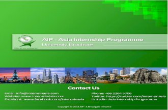 AIP Brochure: Universities