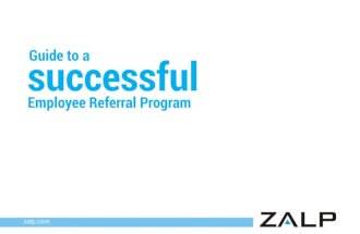 Guide to a successful employee referral program