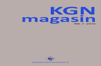 KGN Magasin nr 1 2013