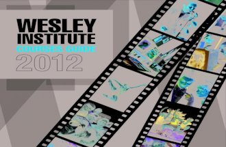 Wesley Institute Courses Guide 2012