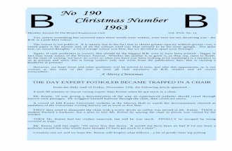 Belfry Bulletin Number 190