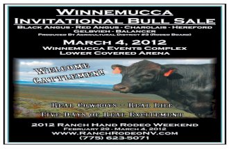 2012 Winnemucca Invitational Bull Sale