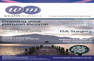Wealth Matters Magazine March/April 2011
