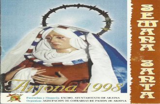 Boletín Semana Santa Arjona 1998
