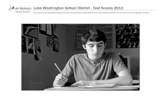 LWSD Test Score Booklet 2011