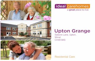 Upton Grange Care Home Wirral