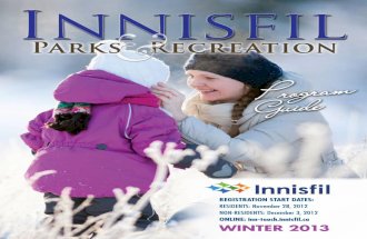 Innisfil Parks Guide Winter 2013