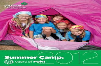 2012 Camp Catalog