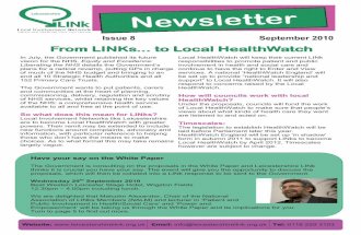 Leicestershire LINk Newsletter (Issue 8)
