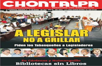 Revista chontalpa edicion 845