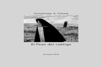1985/86 - Sebastiano A. Patanè - Il peso del castigo
