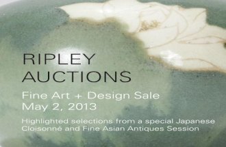 Fine Art + Design | Asian Antiques Highlights | May 2