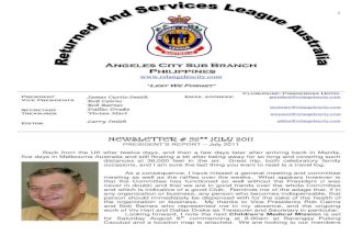 July RSL Monthly Newsletter