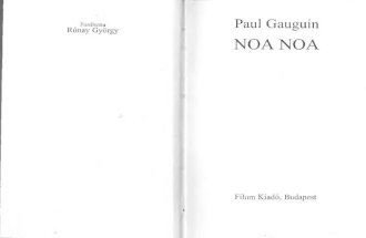 Paul Gauguin Noa Noa