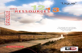 Catalogue des ressources 2012-2013