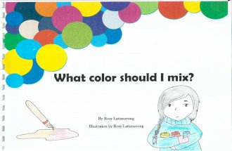 What color should i mix by rosy lattanavong